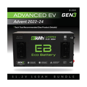 Advanced EV 48V 160Ah Lithium Battery Bundle - EB® | Advent 2022-2024 Models