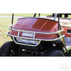 Stainless Steel Brush Guard EZGO Medalist/TXT Golf Carts 1996-2013