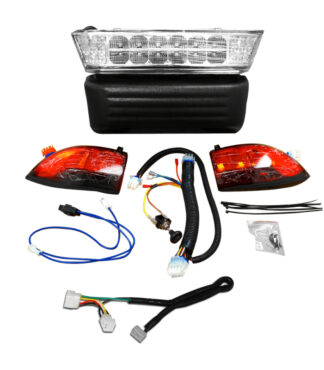 Club Car Precedent Basic LED light kit with gas harness by SGC Petes Golf Carts