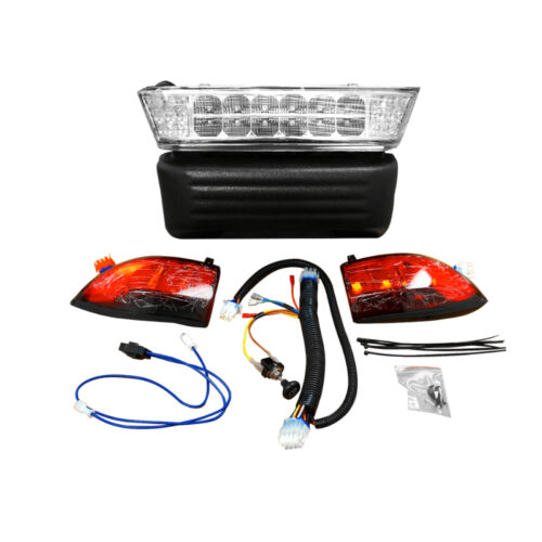 Club Car Precedent Basic LED light kit with electric bucket harness by SGC