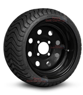 12-inch-black-steel-wheel-golf-cart-wheels-and-215-35-12-P825-street-tires-combo-ezgo-clubcar-yamaha-petesgolfcarts-BNDL-TR1212-SW1202