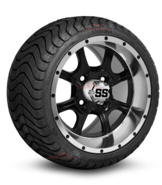 12-inch-ghost-black-machined-golf-cart-wheels-and-215-35-12-p825-street-tires-combo-ezgo-clubcar-yamaha-petesgolfcarts-BNDL-TR1212-WH1205