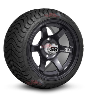 12-inch-GT-gunmetal-machined-golf-cart-wheels-and-215-35-12-P825-street-tires-combo-ezgo-clubcar-yamaha-petesgolfcarts-BNDL-TR1212-WH1211