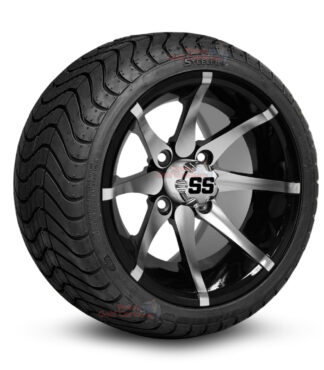 12-inch-kraken-black-machined-golf-cart-wheels-and-215-35-12-p825-street-tires-combo-ezgo-clubcar-yamaha-petesgolfcarts-BNDL-TR1212-WH1212