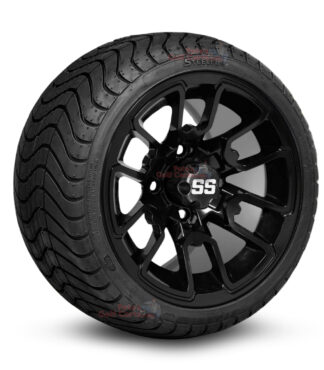 12-inch-lizard-gloss-black-golf-cart-wheels-and-215-35-12-p825-street-tires-combo-ezgo-clubcar-yamaha-petesgolfcarts-BNDL-TR1212-WH1214
