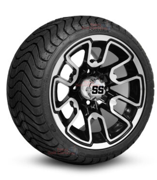 12-inch-lizard-black-machined-golf-cart-wheels-and-215-35-12-p825-street-tires-combo-ezgo-clubcar-yamaha-petesgolfcarts-BNDL-TR1212-WH1215