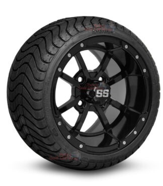 12-inch-storm-trooper-gloss-black-golf-cart-wheels-and-215-35-12-P825-street-tires-combo-ezgo-clubcar-yamaha-petesgolfcarts-BNDL-TR1212-WH1230