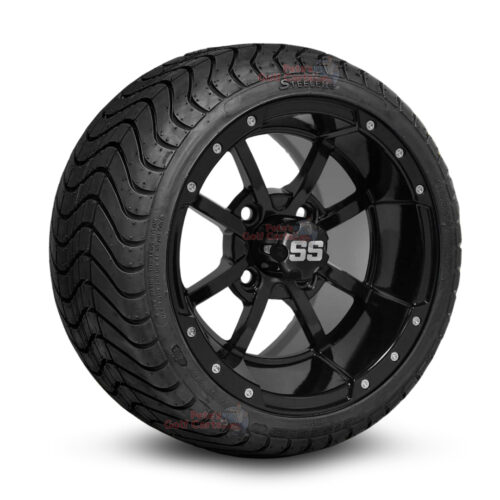 12-inch-storm-trooper-gloss-black-golf-cart-wheels-and-215-35-12-P825-street-tires-combo-ezgo-clubcar-yamaha-petesgolfcarts-BNDL-TR1212-WH1230