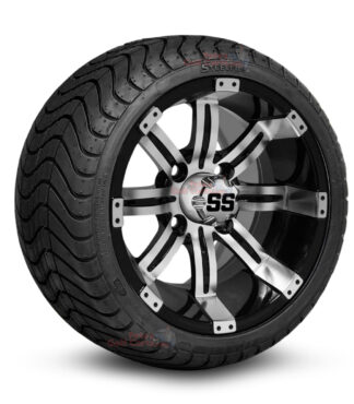 12-inch-tempest-black-machined-golf-cart-wheels-and-215-35-12-p825-street-tires-combo-ezgo-clubcar-yamaha-petesgolfcarts-BNDL-TR1212-WH1234