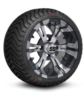 12-inch-vampire-gunmetal-machined-golf-cart-wheels-and-215-35-12-P825-street-tires-combo-ezgo-clubcar-yamaha-petesgolfcarts-BNDL-TR1212-WH1244