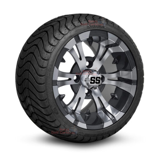 12-inch-vampire-gunmetal-machined-golf-cart-wheels-and-215-35-12-P825-street-tires-combo-ezgo-clubcar-yamaha-petesgolfcarts-BNDL-TR1212-WH1244