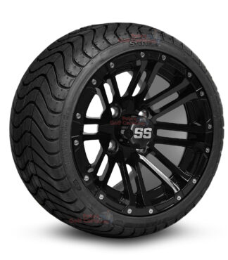 12-inch-lancer-gloss-black-golf-cart-wheels-and-215-35-12-P825-street-tires-combo-ezgo-clubcar-yamaha-petesgolfcarts-BNDL-TR1212-WH1255