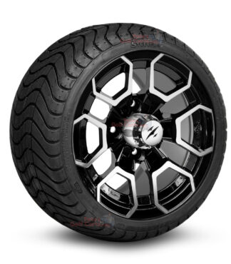 12-inch-talon-black-machined-golf-cart-wheels-and-215-35-12-p825-street-tires-combo-ezgo-clubcar-yamaha-petesgolfcarts-BNDL-TR1212-WH1271
