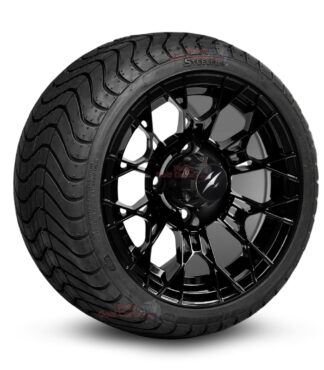 12-inch-tarantula-gloss-black-golf-cart-wheels-and-215-35-12-P825-street-tires-combo-ezgo-clubcar-yamaha-petesgolfcarts-BNDL-TR1212-WH1274