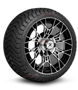 12-inch-tarantula-black-machined-golf-cart-wheels-and-215-35-12-p825-street-tires-combo-ezgo-clubcar-yamaha-petesgolfcarts-BNDL-TR1212-WH1275