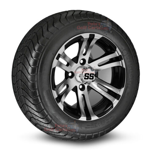 12-inch-bulldog-black-machined-golf-cart-wheels-and-215-50-12-DOT-street-tires-combo-ezgo-clubcar-yamaha-petesgolfcarts-BNDL-TR1213-WH1202