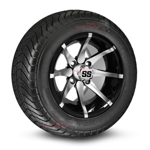 12-inch-kraken-black-machined-golf-cart-wheels-and-215-50-12-DOT-street-tires-combo-ezgo-clubcar-yamaha-petesgolfcarts-BNDL-TR1213-WH1212