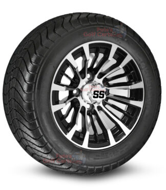 12-inch-matador-black-machined-golf-cart-wheels-and-215-50-12-DOT-street-tires-combo-ezgo-clubcar-yamaha-petesgolfcarts-BNDL-TR1213-WH1216
