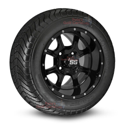 12-inch-night-stalker-gloss-black-golf-cart-wheels-and-215-50-12-DOT-street-tires-combo-ezgo-clubcar-yamaha-petesgolfcarts-BNDL-TR1213-WH1221
