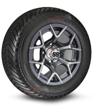 12-inch-rally-gunmetal-machined-golf-cart-wheels-and-215-50-12-DOT-street-tires-combo-ezgo-clubcar-yamaha-petesgolfcarts-BNDL-TR1213-WH1229