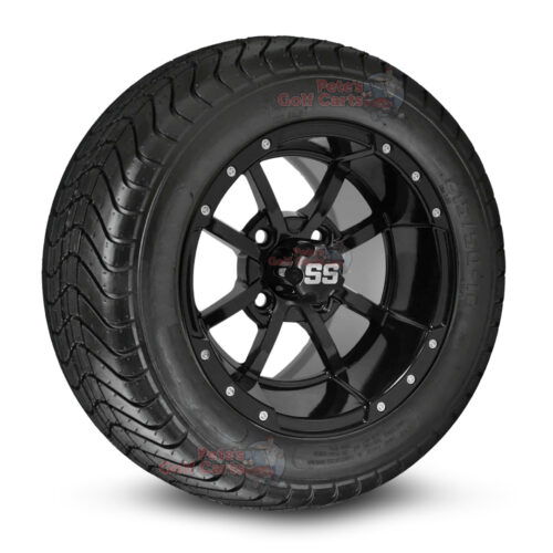 12-inch-stormtrooper-gloss-black-golf-cart-wheels-and-215-50-12-DOT-street-tires-combo-ezgo-clubcar-yamaha-petesgolfcarts-BNDL-TR1213-WH1230