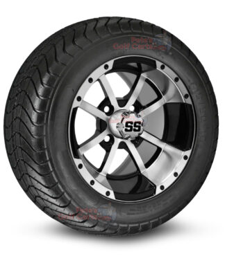 12-inch-stormtrooper-black-machined-golf-cart-wheels-and-215-50-12-DOT-street-tires-combo-ezgo-clubcar-yamaha-petesgolfcarts-BNDL-TR1213-WH1231