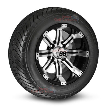 12-inch-tempest-black-machined-golf-cart-wheels-and-215-50-12-DOT-street-tires-combo-ezgo-clubcar-yamaha-petesgolfcarts-BNDL-TR1213-WH1234