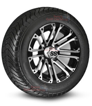 12-inch-lancer-black-machined-golf-cart-wheels-and-215-50-12-DOT-street-tires-combo-ezgo-clubcar-yamaha-petesgolfcarts-BNDL-TR1213-WH1254