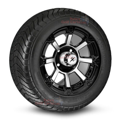 12-inch-cyclops-black-machined-golf-cart-wheels-and-215-50-12-DOT-street-tires-combo-ezgo-clubcar-yamaha-petesgolfcarts-BNDL-TR1213-WH1260