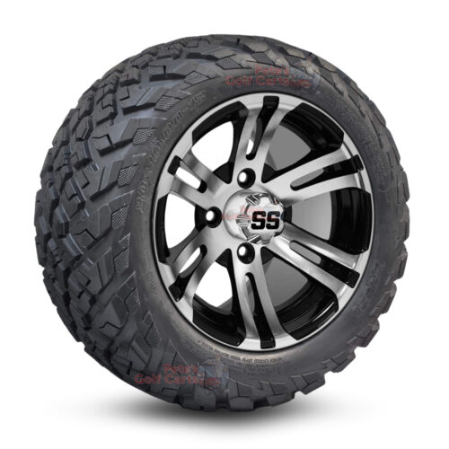 12-inch-bulldog-black-machined-golf-cart-wheels-and-20-10-12-ironclad-all-terrain-tires-combo-ezgo-clubcar-yamaha-petesgolfcarts-BNDL-TR1216-WH1202