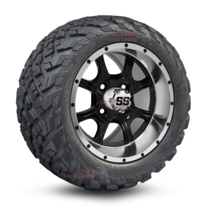 12-inch-ghost-black-machined-golf-cart-wheels-and-20-10-12-ironclad-all-terrain-tires-combo-ezgo-clubcar-yamaha-petesgolfcarts-BNDL-TR1216-WH1205