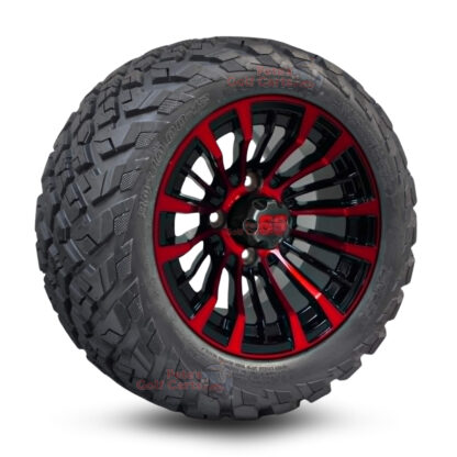 12-inch-matador-red—blackgolf-cart-wheels-and-20-10-12-ironclad-all-terrain-tires-combo-ezgo-clubcar-yamaha-petesgolfcarts-BNDL-TR1216-WH1220