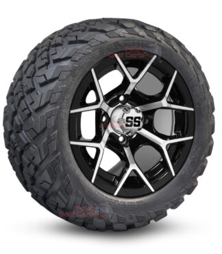 12-inch-rally-black-machined-cart-wheels-and-20-10-12-ironclad-all-terrain-tires-combo-ezgo-clubcar-yamaha-petesgolfcarts-BNDL-TR1216-WH1226