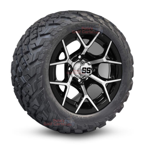 12-inch-rally-black-machined-cart-wheels-and-20-10-12-ironclad-all-terrain-tires-combo-ezgo-clubcar-yamaha-petesgolfcarts-BNDL-TR1216-WH1226