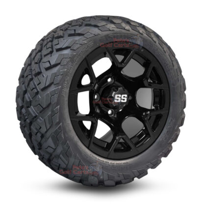 12-inch-rally-gloss-black-cart-wheels-and-20-10-12-ironclad-all-terrain-tires-combo-ezgo-clubcar-yamaha-petesgolfcarts-BNDL-TR1216-WH1227