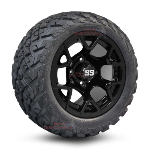 12-inch-rally-gloss-black-cart-wheels-and-20-10-12-ironclad-all-terrain-tires-combo-ezgo-clubcar-yamaha-petesgolfcarts-BNDL-TR1216-WH1227