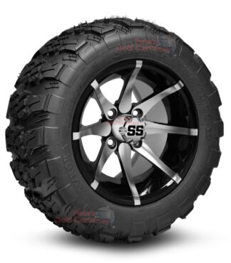 12-inch-kraken-black-machined-golf-cart-wheels-and-20-10-12-aurora-all-terrain-tires-combo-ezgo-clubcar-yamaha-petesgolfcarts-BNDL-TR1282-WH1212