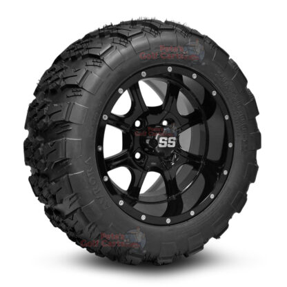 12-inch-stalker-gloss-black-golf-cart-wheels-and-20x10-12-aurora-all-terrain-tires-combo-ezgo-clubcar-yamaha-petesgolfcarts-BNDL-TR1282-WH1221