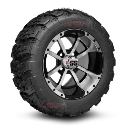 12-inch-storm-trooper-black-machined-golf-cart-wheels-and-20-10-12-aurora-all-terrain-tires-combo-ezgo-clubcar-yamaha-petesgolfcarts-BNDL-TR1282-WH1231