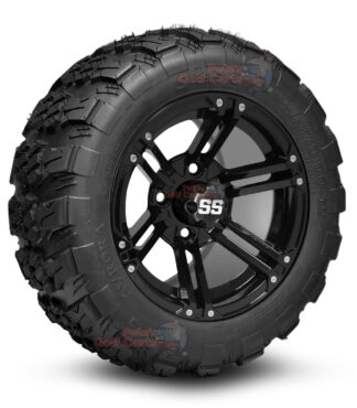 12-inch-terminator-gloss-black-golf-cart-wheels-and-20x10-12-aurora-all-terrain-tires-combo-ezgo-clubcar-yamaha-petesgolfcarts-BNDL-TR1282-WH1236