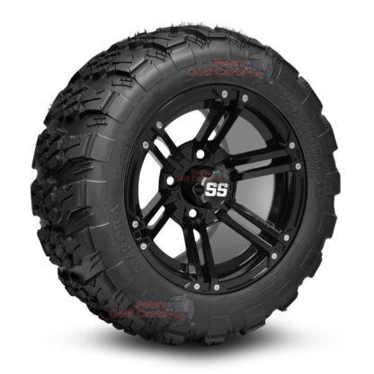 12-inch-terminator-gloss-black-golf-cart-wheels-and-20x10-12-aurora-all-terrain-tires-combo-ezgo-clubcar-yamaha-petesgolfcarts-BNDL-TR1282-WH1236