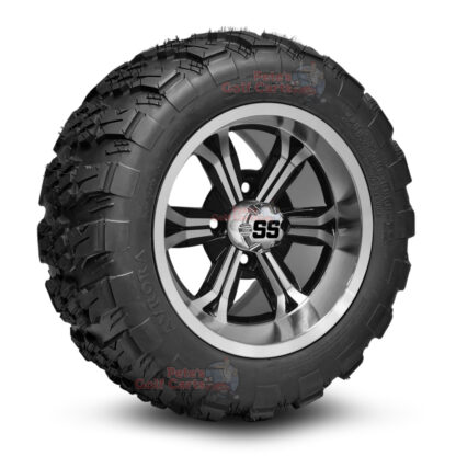 12-inch-transformer-black-machined-golf-cart-wheels-and-20x10-12-aurora-all-terrain-tires-combo-ezgo-clubcar-yamaha-petesgolfcarts-BNDL-TR1282-WH1240