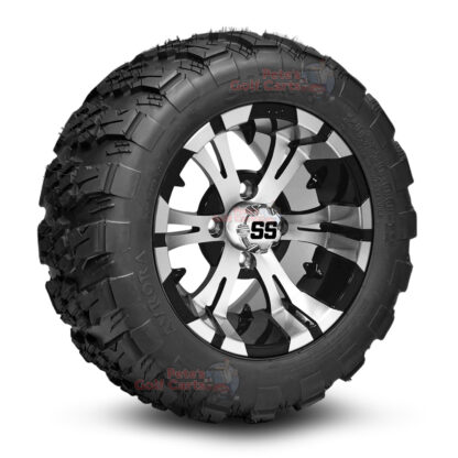 12-inch-vampire-black-machined-golf-cart-wheels-and-20-10-12-aurora-all-terrain-tires-combo-ezgo-clubcar-yamaha-petesgolfcarts-BNDL-TR1282-WH1245