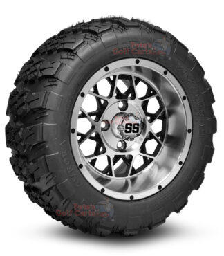 12-inch-matrix-black-machined-golf-cart-wheels-and-20-10-12-aurora-all-terrain-tires-combo-ezgo-clubcar-yamaha-petesgolfcarts-BNDL-TR1282-WH1249