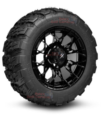 12-inch-tarantula-gloss-black-golf-cart-wheels-and-20x10-12-all-terrain-tires-combo-ezgo-clubcar-yamaha-petesgolfcarts-BNDL-TR1282-WH1274