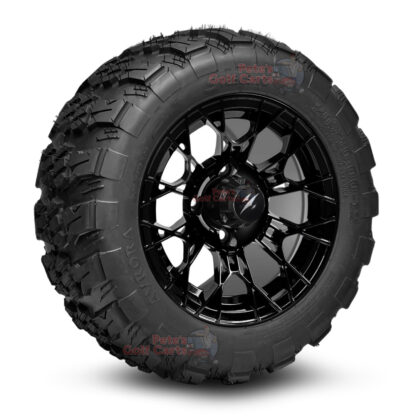 12-inch-tarantula-gloss-black-golf-cart-wheels-and-20x10-12-all-terrain-tires-combo-ezgo-clubcar-yamaha-petesgolfcarts-BNDL-TR1282-WH1274