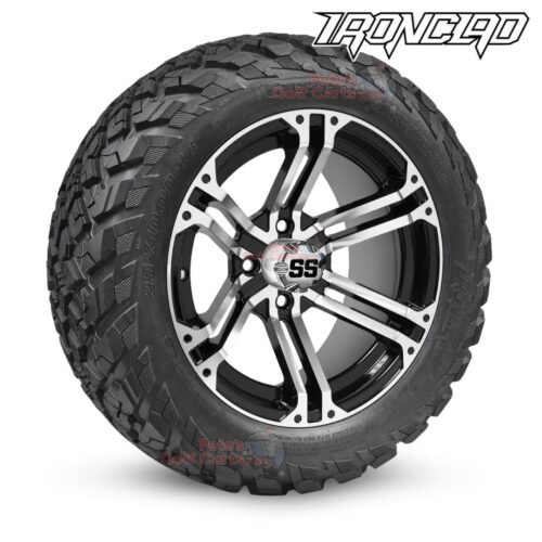 14-inch-terminator-golf-cart-wheels-and-23x10-14-ironclad-hybrid-all-terrain-tires-combo-ezgo-clubcar-yamaha-petesgolfcarts-BNDL-TR1408-WH1409
