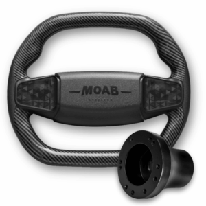 SGC Moab Sport Steering Wheel – Carbon Fiber – with Yamaha Drive & Drive 2 Adaptor