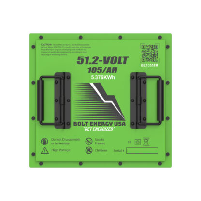 Bolt Energy 48V 105Ah Lithium Golf Cart Battery Kit for Yamaha G19-G22 | Square Standard Kit - Image 7
