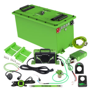 Bolt Energy 48V 105Ah Lithium Golf Cart Battery Kit for Yamaha Drive G29 | Thin Professional Kit